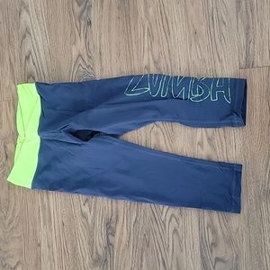 XS zumba capris